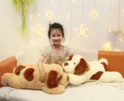 26.8 Inch 5 Lbs Dog Weighted Stuffed Animals, Plush Toy Pillow Gift