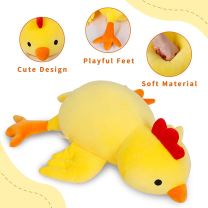 Sunny weighted chick plush toy