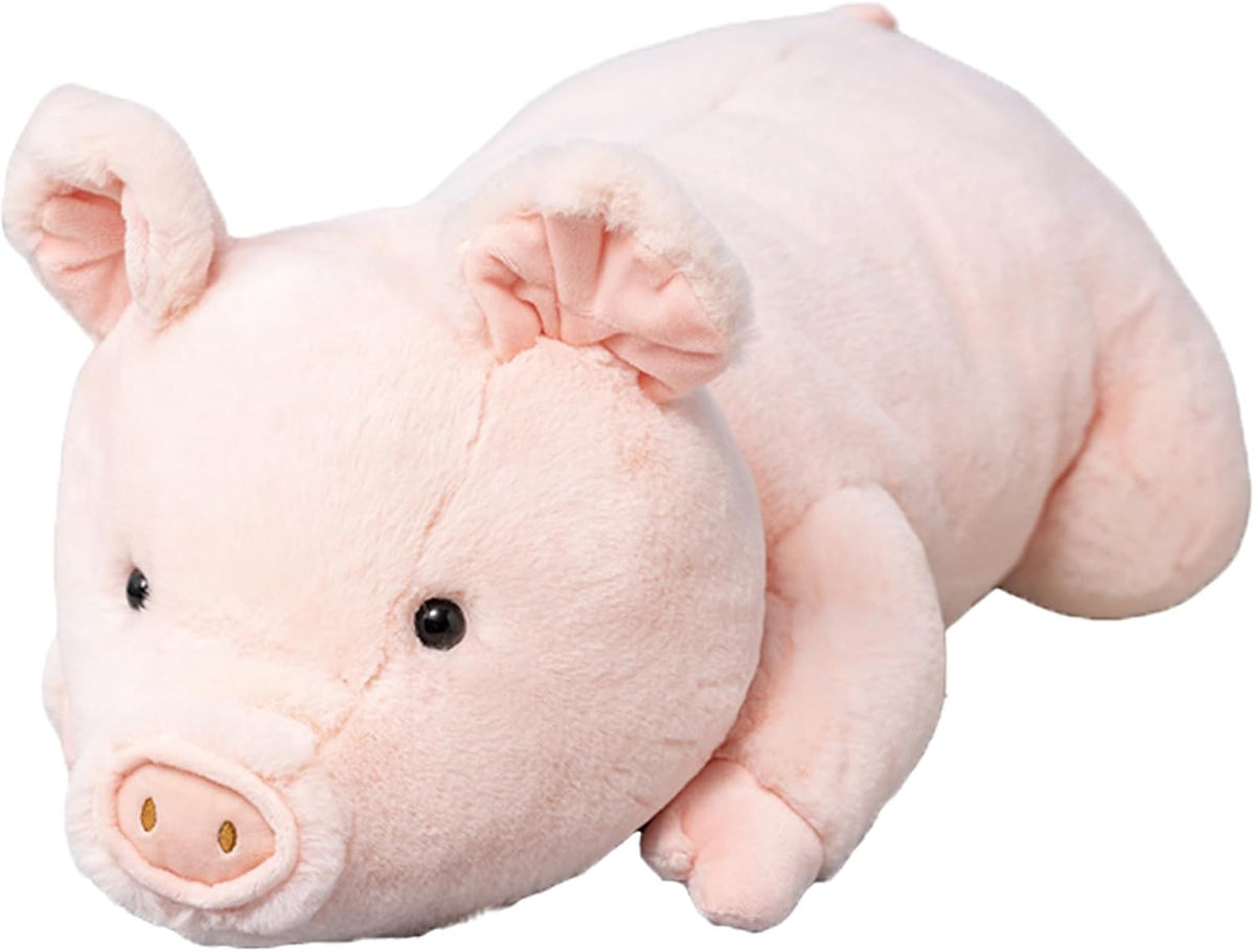 Poppy weighted pig plush toy