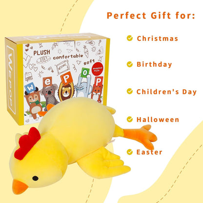 Sunny weighted chick plush toy