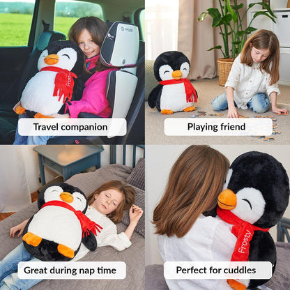 Penguin weighted penguin plush toy