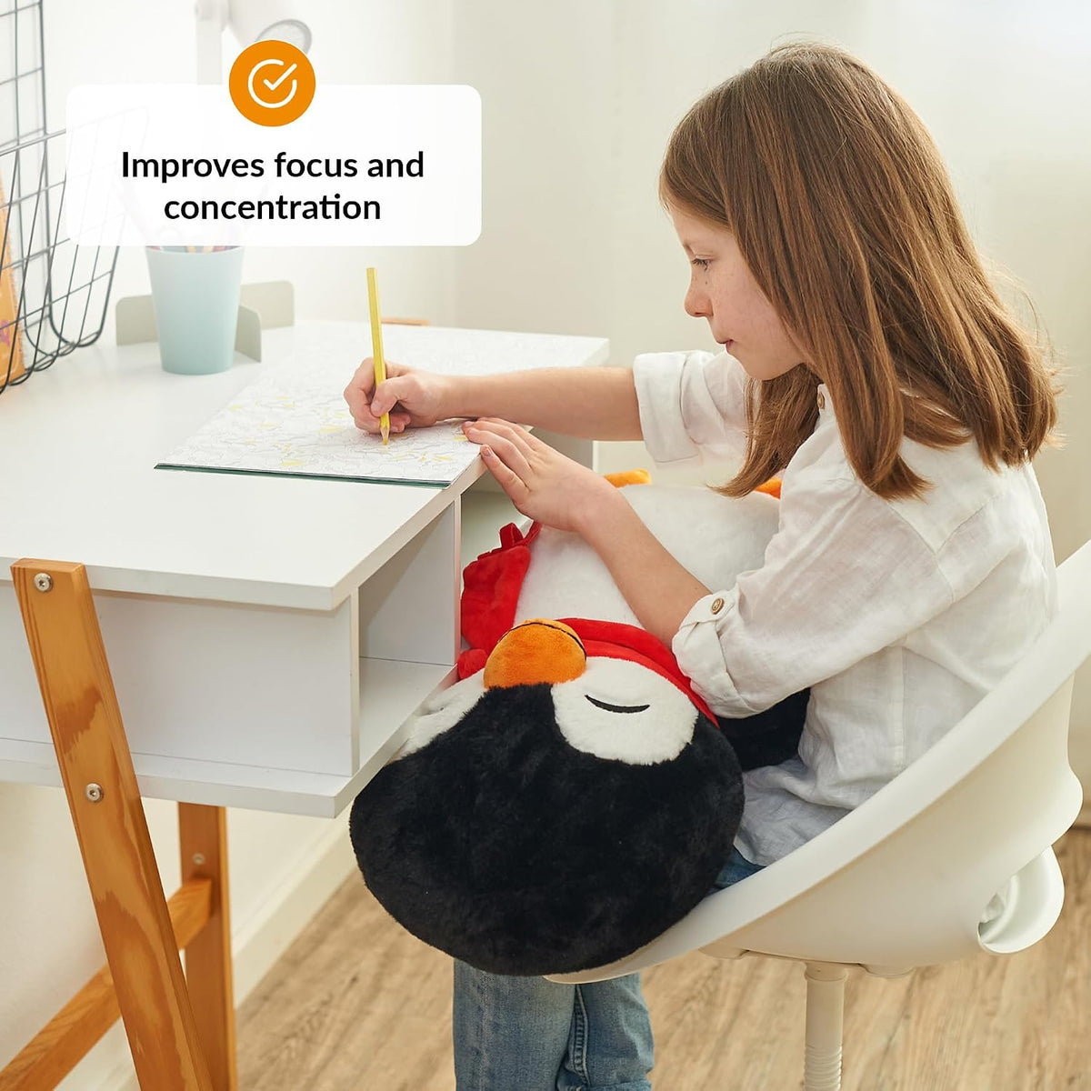 Penguin weighted penguin plush toy