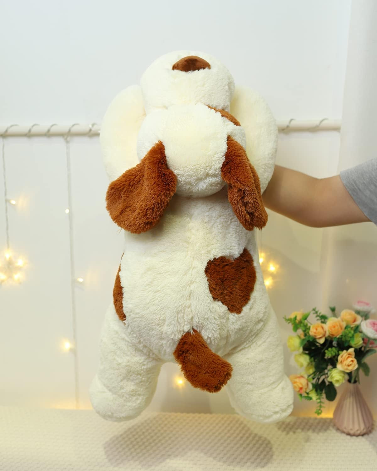 26.8 Inch 5 Lbs Dog Weighted Stuffed Animals, Plush Toy Pillow Gift