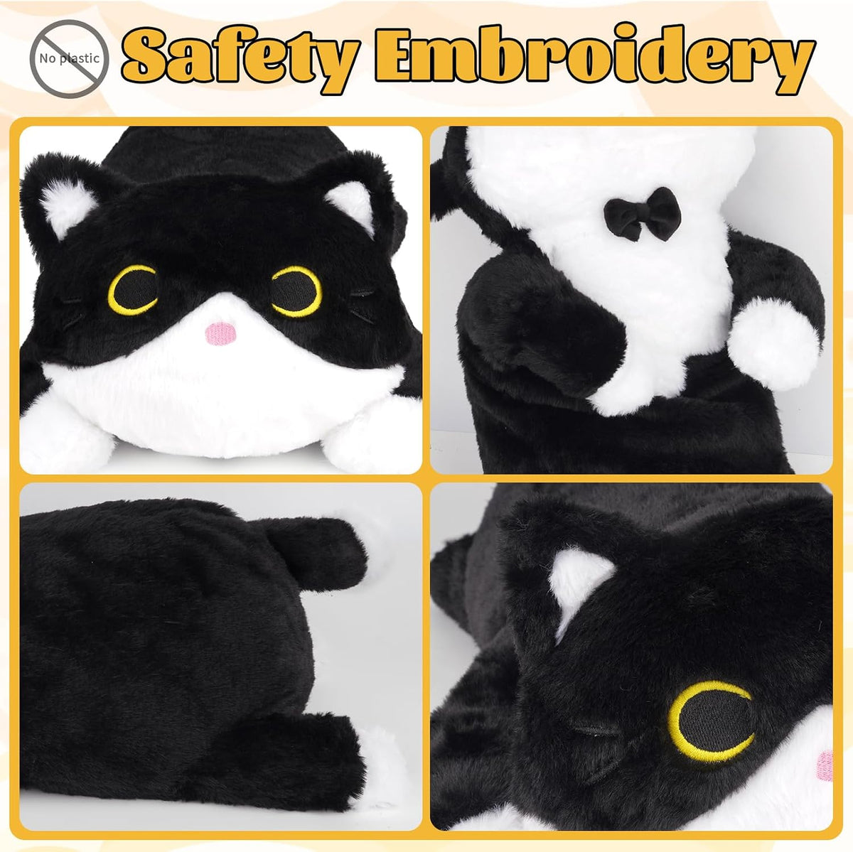 Cat weighted cat plush toy