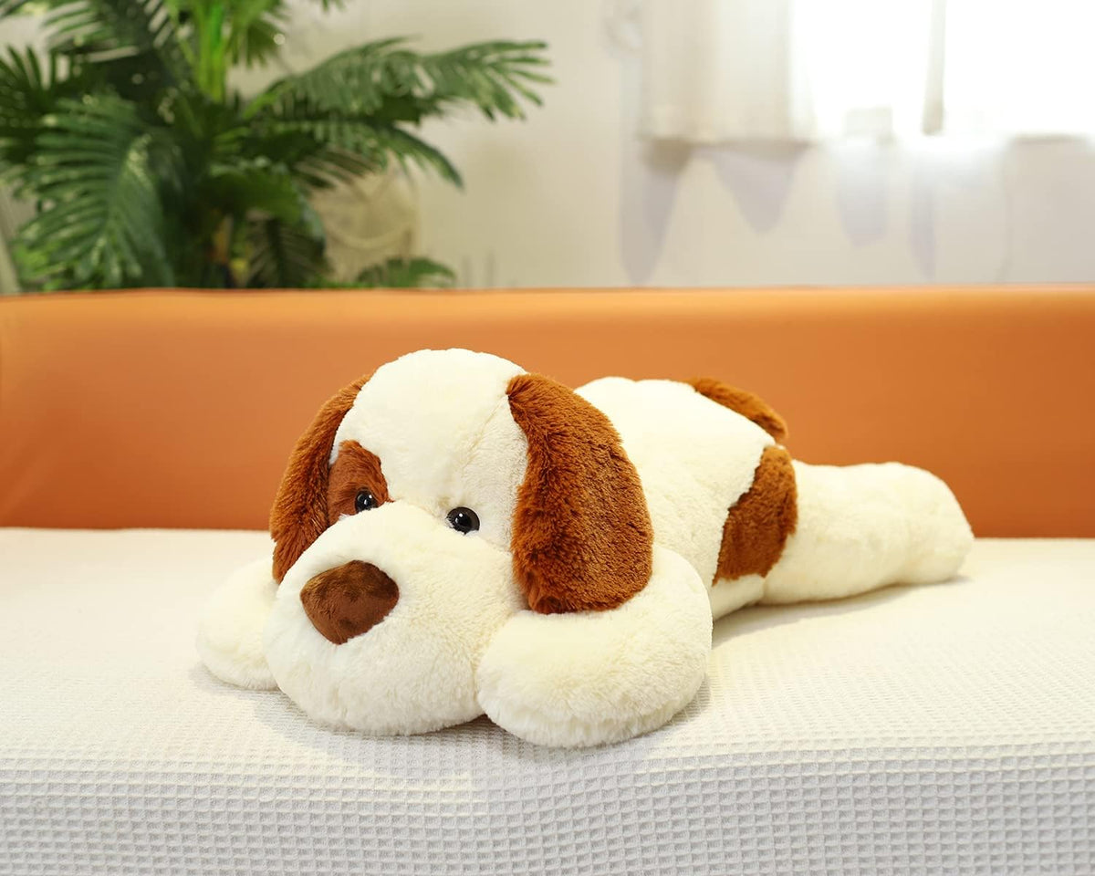 26.8 Inch 5 Lbs Dog Weighted Stuffed Animals, Plush Toy Pillow Gift
